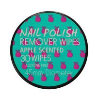 Nail polish remover wipes