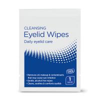 Eyelid cleaning wipes